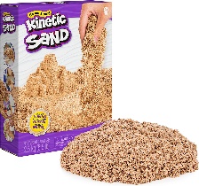 A box of sand with a pile of sandDescription automatically generated with medium confidence